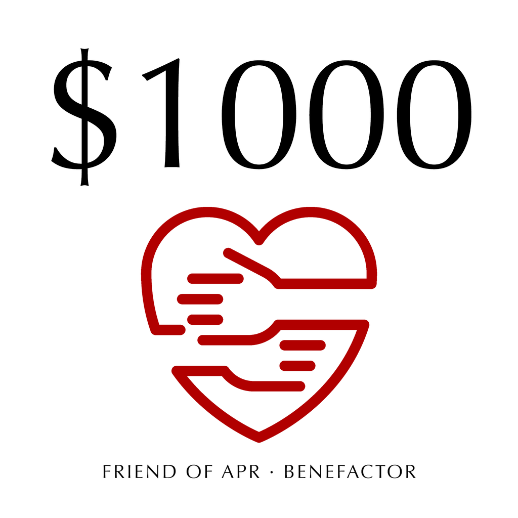 Friend of APR - Benefactor