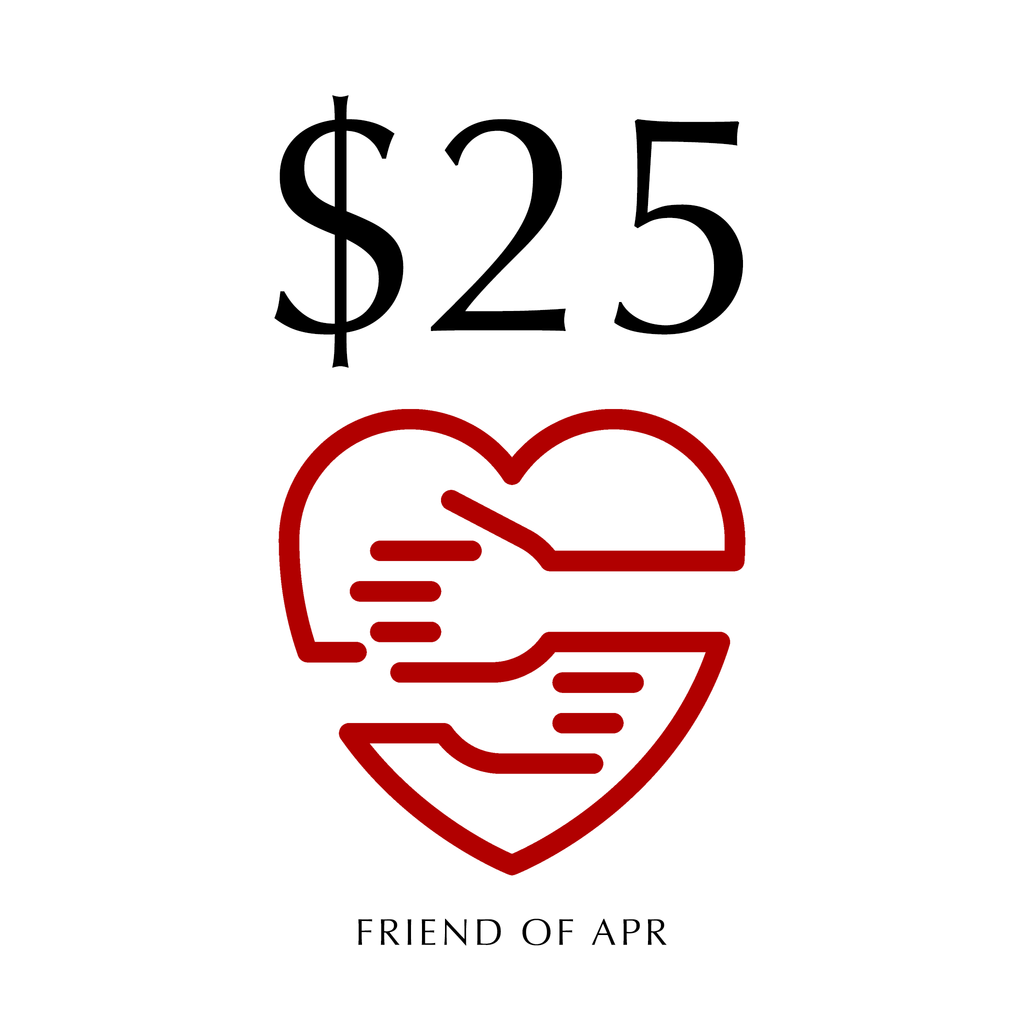 Friend of APR - $25 level