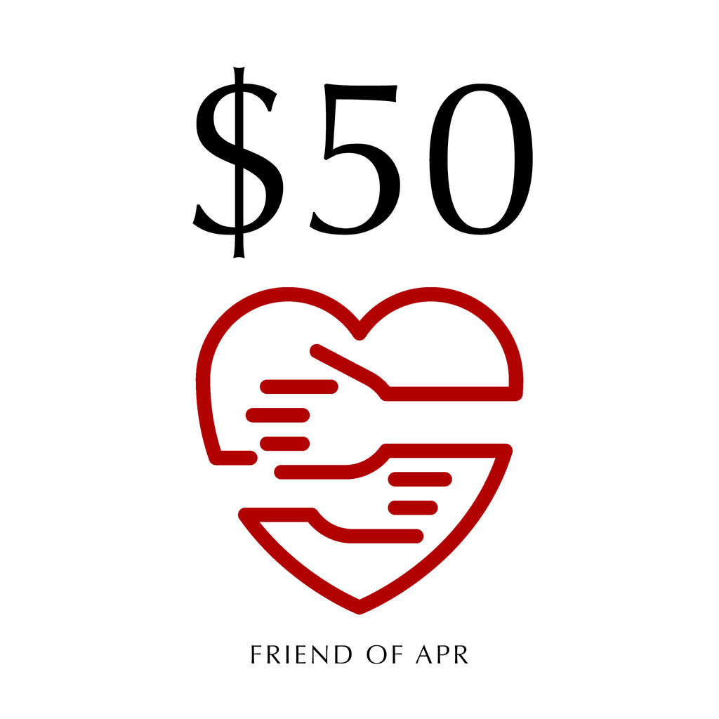 Friend of APR - $50 level